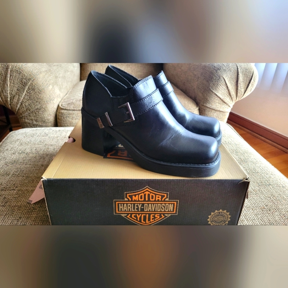 Harley Davidson Woman's Wedge Boot